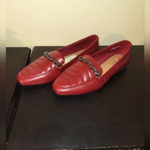 Cute Red Loafers